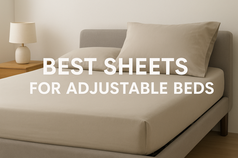 Best Sheets for Adjustable Beds that Stay in Place All Night